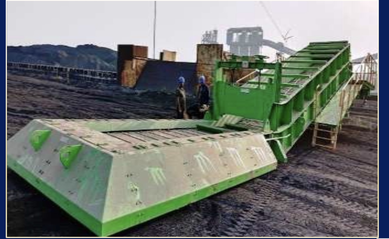 Apron Feeder Supplied to NTPC Power Plant