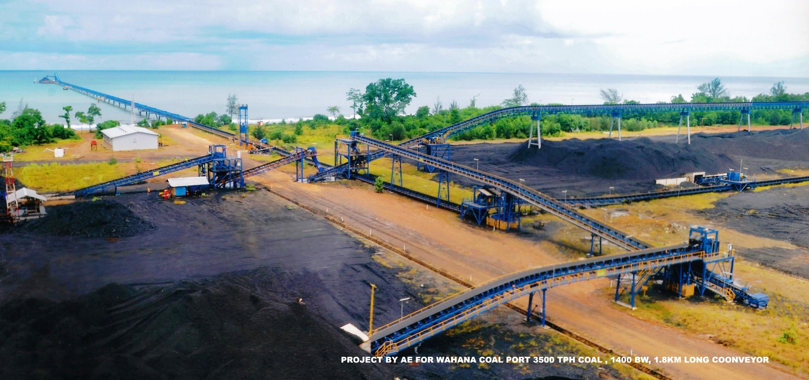 Wahana Coal Port 1.8 km Conveyor System