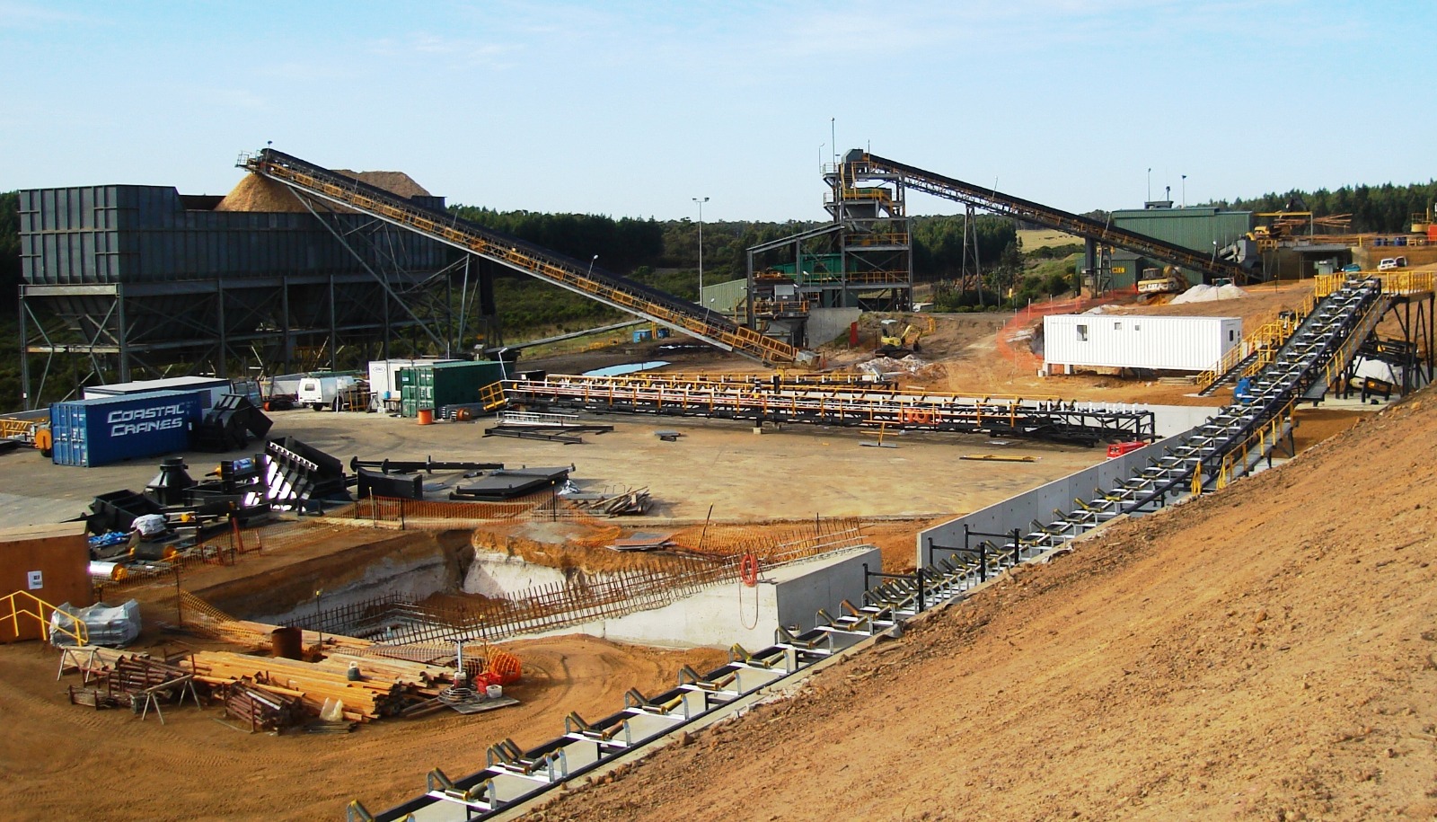 Open-Cut Gold Circuit - Conveyor Network